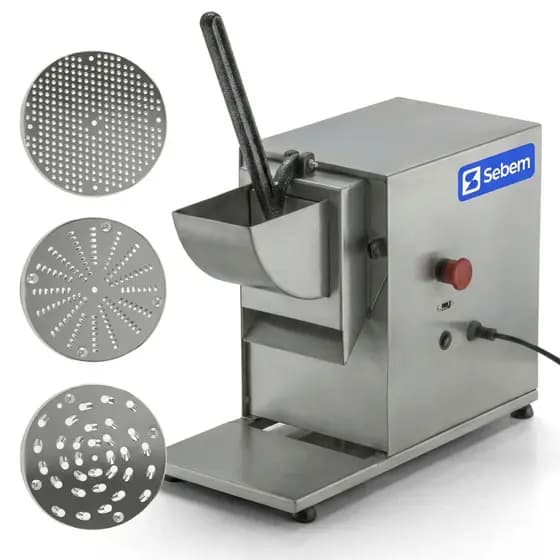 Ralador De Queijo Industrial Elétrico Inox 3 Discos Sebem