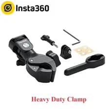 Kit Suporte Moto Original Insta360 Heavy Duty Clamp