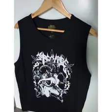 Camisa de rock Sarcófago bode Disponível todos os tamanhos feminino e masculino