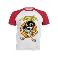 Camisa de Rock Anthrax Not Man