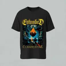 Camisa de rock Entombed Clandestine