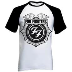 Camisa de rock Foo Fighters disponível todos os tamanhos femininos e masculinos