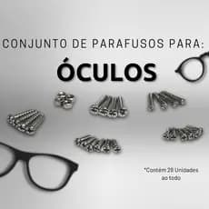 Kit com diversos tipos de parafuso para haste de óculos Oferta