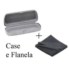Case rígido para armação grau COM Flanela de Limpeza das Lentes para guardar óculos