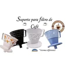 Coador Suporte para Filtro de café 103 - Plasútil - 4 temas diferentes