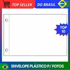 Envelope Plástico Protetor 10x15cm (10UN)