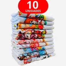 Kit 10 Panos De Prato Panos Seca Louca Cozinha Varias Estampas Panos De Prato Atoalhado  Cozinha Guardanapo Panos 100% Algodão Atacado