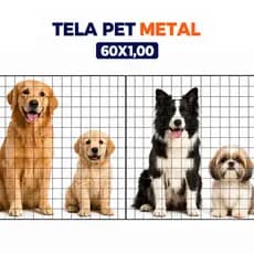 Grade Para Cachorro em Metal Cerca de Segurança Pet Tela Resistente para Ambientes Internos e Externos
