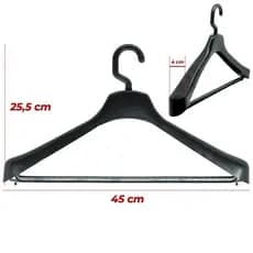 Cabides para Ternos Camisas Cabo Giratório Kit 5 unidades