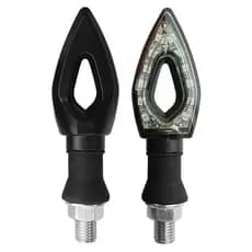 Kit 2 Pisca Seta Moto Led Esportiva Par Cb 300 Xre Fazer Cbx 250 Titan Universal 12V