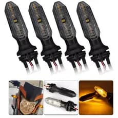 Kit com 2 ou 4 Pisca Led Seta Honda Cb250f Twister 2019 Cg Fan Titan 150 160