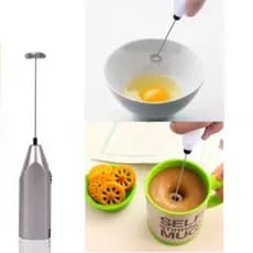 Mixer Portátil Prático Misturador De Café Bebidas A Pilhas