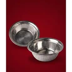 Escorredor Multiuso Inox 24 cm Escorredor Macarrao e Arroz Multiuso
