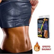 Camiseta Redutora Feminina Térmica Shaper Regata Neoprene - SWEAT SHAPER