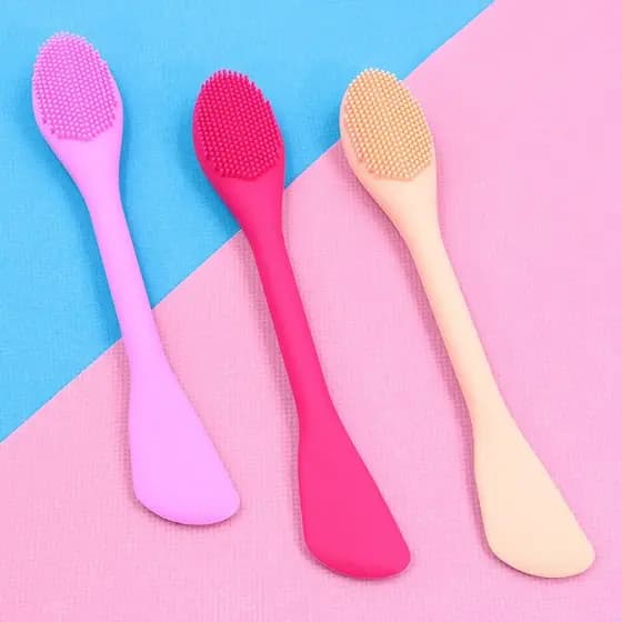 Escova de Limpeza Facial Dupla Face Silicone Máscara de Rosto