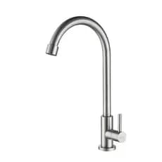 Torneira Cozinha Inox Giratória Mesa Longa NOX02 Doan