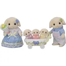 Sylvanian Families - FAMILIA DOS COELHOS FLORAL
