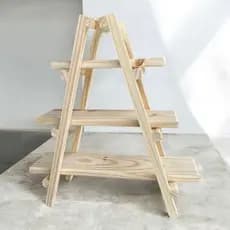 Mini Estante Expositora de Mesa / Expositor / Estante Pirâmide