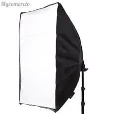 Softbox 50x70cm com Soquete E-27 Embutido para Estúdio Fotográfico