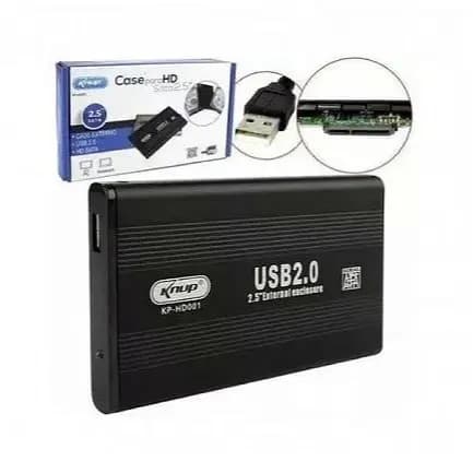 CASE 2.5 HD SATA USB 2.0 PARA PC E NOTEBOOK KP-HD001 KNUP