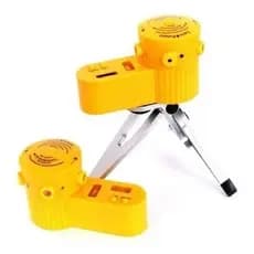 Nível Laser Giratório Nivelador Profissional 360° Tripé Abs