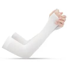 Manguito Anti Uv Leve Compressao Para Braco Unissex Protecao Solar Esporte Volei Ciclismo E-sport Corrida Dirigir o par