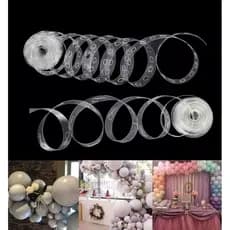 10m Tira Para Decoração Suporte Arco Balões desconstruído Arco Fácil -Envio Rapido