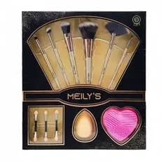 Kit De Pincel Com 11 Peças -Meily´s Maquiagem Premium MKP-117