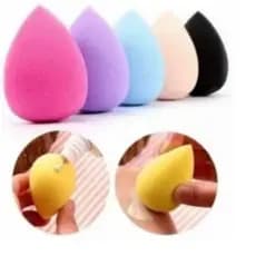Esponja Gota ideal para o rosto e Maquiagem, Base liquida, Corretivo, Primer e Sérum