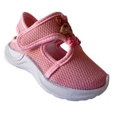 Tênis Infantil Feminino Confortável Rosa com Detalhe Fofo – Leve e Antiderrapante