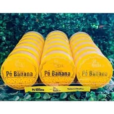 Pó Banana Textura Ultrafina Efeito Matte Aveludada Ta Linda Makeup 10g