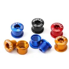 5 Parafusos Para Coroa Única Bike Narrow Wide Pedivela Single Cores