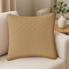 Capa de Almofada 40x40 Dupla Face Matelassê Ultrassônico Luxo