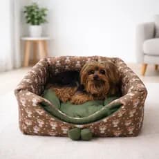 Cama Caminha Toca Pet 3 em 1 Tamanho G 50x50 cm | Cama, Sofá e Toca para Cachorro e Gato