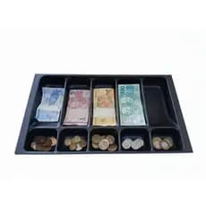 Gaveta De Dinheiro Niqueleira / Porta Cédulas E Moedas Pc25