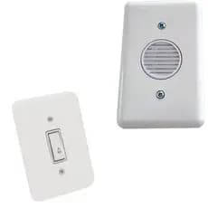 Campainha Cigarra com Interruptor Residencial de Embutir em Caixa 4x2" Bivolt