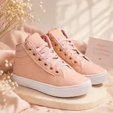 Botinha Fitness Tenis Feminino Cano Alto Modinha Bota Confortavel Blogueira Bota Feminino