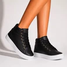 Tenis Botinha Feminina Fitness Academia Caminhada Tenis Feminino Antiderrapante