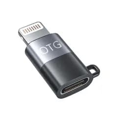 Adaptador Conversor OTG Cabo Usb Tipo C Para Lightning iPhone iPad 14 13 12 11 X Xr Xs