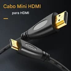Cabo Mini Hdmi X Hdmi Sancai 2 Metros 2.0 Ethernet 4k Ultra Hd