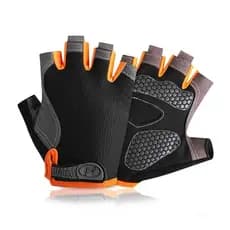 Luva Esportiva Anti Suor Antiderrapante Gel Dedos Abertos Esportes Treinamento Ciclismo Academia