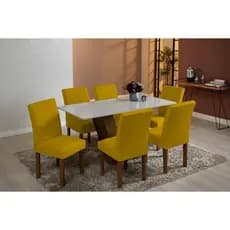 Kit 4 Capas Para Cadeira Jantar Com Elástico