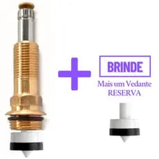 Reparo para Registro de Pressão Chuveiro Completo com Vedante universal Padrão Deca