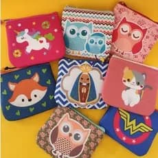 Porta Moedas/Bolsinha Multiuso/niqueleira
