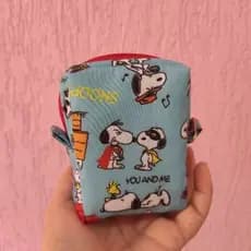Bolsinha multiuso/porta cartões/porta moedas/porta absorventes/organizador