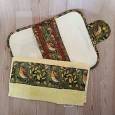 Kit higiene/porta escova de dente/nécessaire com toalhinha/Organizador de bolsa/Presente criativo