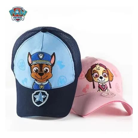 Boné Aba Curva Infantil Kids Patrulha Canina Paw 3 A 8 Anos