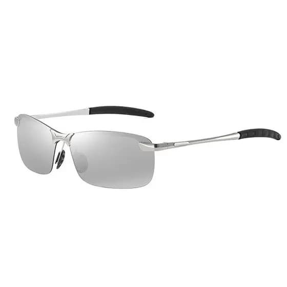 Oculos De Sol X Force Ciclismo Polarizados Masculino Prata