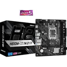 Placa Mãe Asrock Lga1700 H610m-h2/m.2 D5 2xddr5 4800mhz 4xusb 2.0 2xusb 3.2 2xhdmi 1xps/2 Gigabit