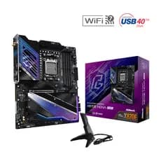 Placa Mãe Asrock Am5 X870e Nova Wifi 4xddr5 8200mhz 3xusb 3.2g1 2xusb 2.0 5xusb 3.2g2 Hdmi 2xusb4 Tipo-c Bt5.4 5 Gigabit